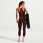 Nike Zenvy Women's High-Waisted 7/8 Leggings with No Front Seam