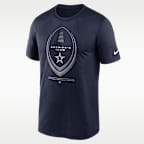 Playera Nike Dri-FIT de la NFL para hombre Dallas Cowboys Legend Icon