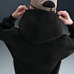 Sudadera con gorro sin cierre oversized para niño talla grande Nike Sportswear Tech Fleece