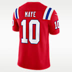 Drake Maye New England Patriots Men's Nike Dri-FIT NFL Limited Jersey