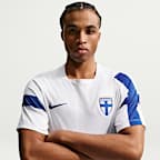 Finland 2026 Stadium Nike Dri-FIT replika fotballdrakt til herre (hjemmedrakt)