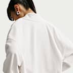 Cárdigan de tejido Fleece Therma-FIT para mujer Nike One