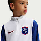 Chelsea F.C. Strike Third Older Kids' Nike Dri-FIT Football Knit Drill Top