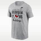 Georgia Legacy Stacked Est Men's Nike College T-Shirt