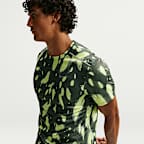 Nike Miler Dri-FIT UV Protection-løbeoverdel med korte ærmer til mænd