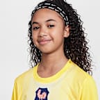 FFF 2025/26 Stadium Goalkeeper Older Kids' Nike Dri-FIT Football Replica Long-Sleeve Shirt