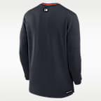 Detroit Tigers Authentic Collection Men's Nike Dri-FIT MLB 1/2-Zip Long-Sleeve Top