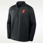 Baltimore Orioles Authentic Collection Men's Nike Dri-FIT MLB 1/2-Zip Long-Sleeve Top