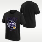 New York Knicks Courtside "Halloween" Nike NBA Max90 T-Shirt (ältere Kinder)