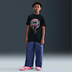 Playera de básquetbol Nike para niños talla grande A'ja Wilson Rings "So Win"