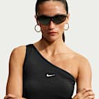 Camiseta de tirantes ajustada de un solo hombro para mujer Nike Sportswear