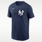 Playera Nike de la MLB para hombre Aaron Judge New York Yankees Fuse