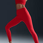 Leggings de cintura alta sin costura delantera de 7/8 para mujer Nike Universa