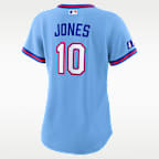 Chipper Jones Atlanta Braves City Connect Women's Nike MLB Stadium Jersey