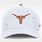 Gorra de rejilla universitaria Nike ajustable para hombre Texas Country Club Golfin' Rise