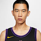 Los Angeles Lakers City Edition Nike Dri-FIT NBA Swingman-drakt til herre