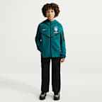 Brazil Tech Fleece Big Kids' (Boys') Nike Soccer Full-Zip Hoodie
