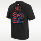 Juan Soto New York Mets Big Kid's Nike MLB T-Shirt