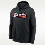 Atlanta Braves Club Men's Nike MLB Pullover Hoodie