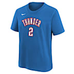 Shai Gilgeous-Alexander Oklahoma City Thunder Icon Edition Big Kids' Nike NBA T-Shirt