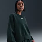 Sudadera sin cierre de cuello redondo extra oversized para mujer Nike Sportswear Phoenix Fleece