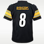 Aaron Rodgers Pittsburgh Steelers Big Kids' Nike NFL Game Jersey