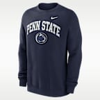 Sudadera de cuello redondo sin cierre universitaria Nike para hombre Penn State Arch