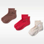 NikeSKIMS Dri-FIT quartersokken (3 paar)