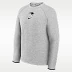 Sudadera de cuello redondo sin cierre Nike de la NFL para hombre New England Patriots Tech Fleece