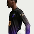 Långärmad fotbollströja FC Barcelona 2026/27 Stadium (bortaställ) Kobe Dri-FIT Replica för män