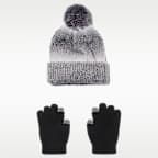 Ensemble deux pièces avec bonnet à pompon Gradient Peak Nike pour pré-ado