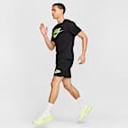 Playera de correr de manga corta Dri-FIT para hombre Nike Miler Run Energy