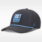 North Carolina Primetime Rise Men's Jordan Brand Dri-FIT College A-Frame Adjustable Hat