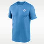 Tennessee Titans Legend Small Logo Men's Nike Dri-FIT NFL T-Shirt