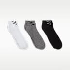 Nike Everyday Cushioned Training Low Socks (3 Pairs)