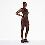 Leggings de tiro alto de 43 cm con cordón de ajuste para mujer NikeSKIMS Satin Shine