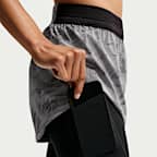 Nike Swift Women's Mid-Rise 2-in-1 Reflective Running Shorts