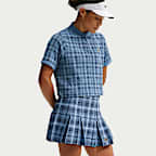 Nike Fairway Fresh Women's Plaid Golf Sweater Skirt