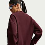 Nike Studio Fleece Heavyweight Women's Oversized Crew
