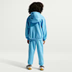Conjunto de 2 piezas Club de cierre completo para niños talla pequeña Nike