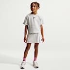 Conjunto de falda de dos piezas Tech Fleece para niños talla pequeña Nike