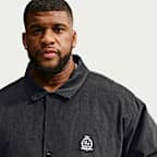 Chamarra de coach de pana para hombre Nike Sportswear Club