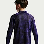 F.C. Barcelona Strike Away Older Kids' Kobe Dri-FIT Football Knit Pre-Match Drill Top