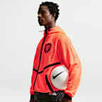 Netherlands Men's Nike Dri-FIT Soccer Anthem Jacket
