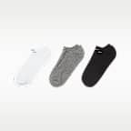 Nike Everyday Cushioned Training No-Show Socks (3 Pairs)
