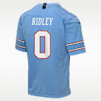 Jersey Game para niños talla grande Calvin Ridley Tennessee Titans