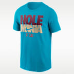 Playera universitaria Nike para hombre Florida State Campus Local Madness