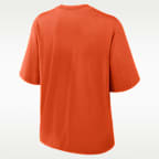 Clemson Arch Over Logo Boxy Women's Nike College T-Shirt