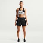 Nike Swoosh 女款中度支撐型襯墊運動內衣