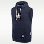 Tennessee Titans Rivalries Collection Sideline Men's Nike Dri-FIT NFL Sleeveless Pullover Hoodie